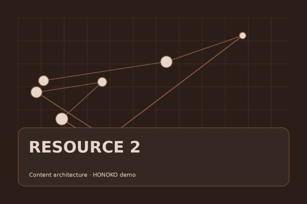 Imagen demo HONOKO: resource 2
