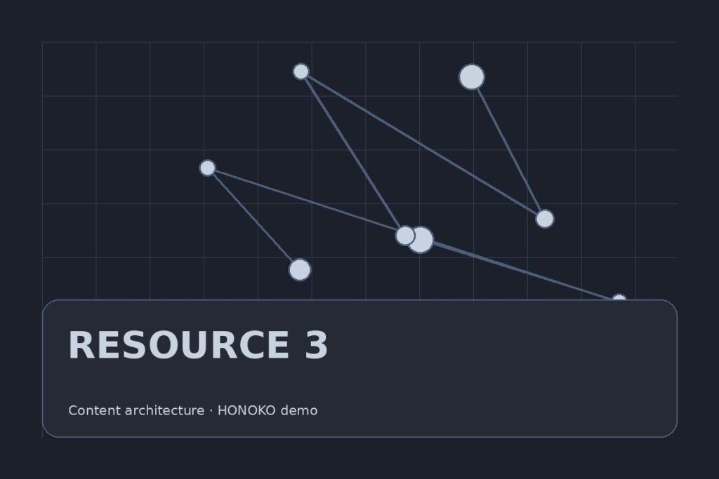 Imagen demo HONOKO: resource 3